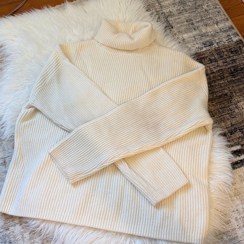 LilySilk Turtleneck Sweater NWOT
